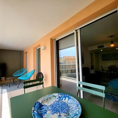 Le Marend 2 - Magnifique T3 Avec Terrasse Et Parking Antibes